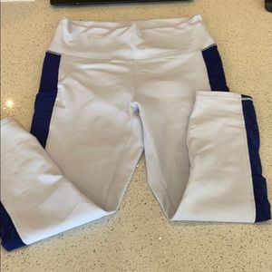 Powerhold fabletic legging baby blue/navy